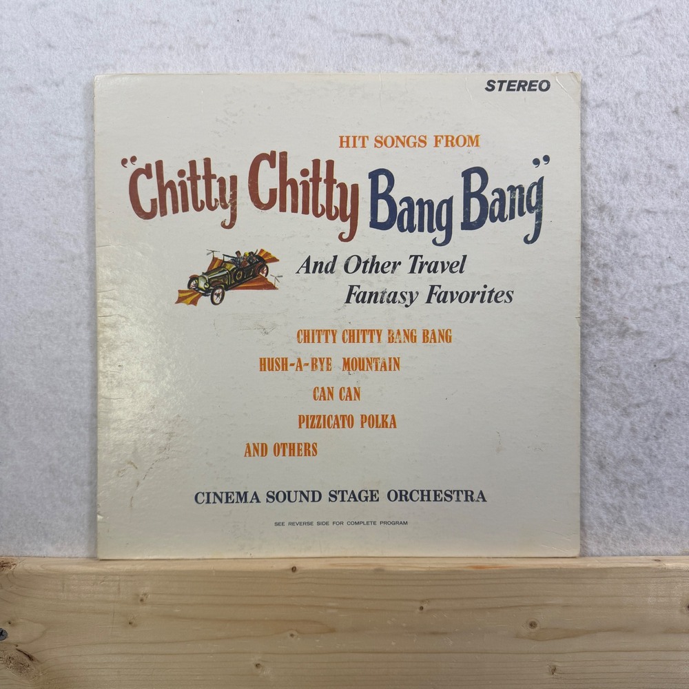 Chitty Chitty Bang Bang Cinema Sound Stage Orchestra Vinyl LP‎ SF-32800 Somerset